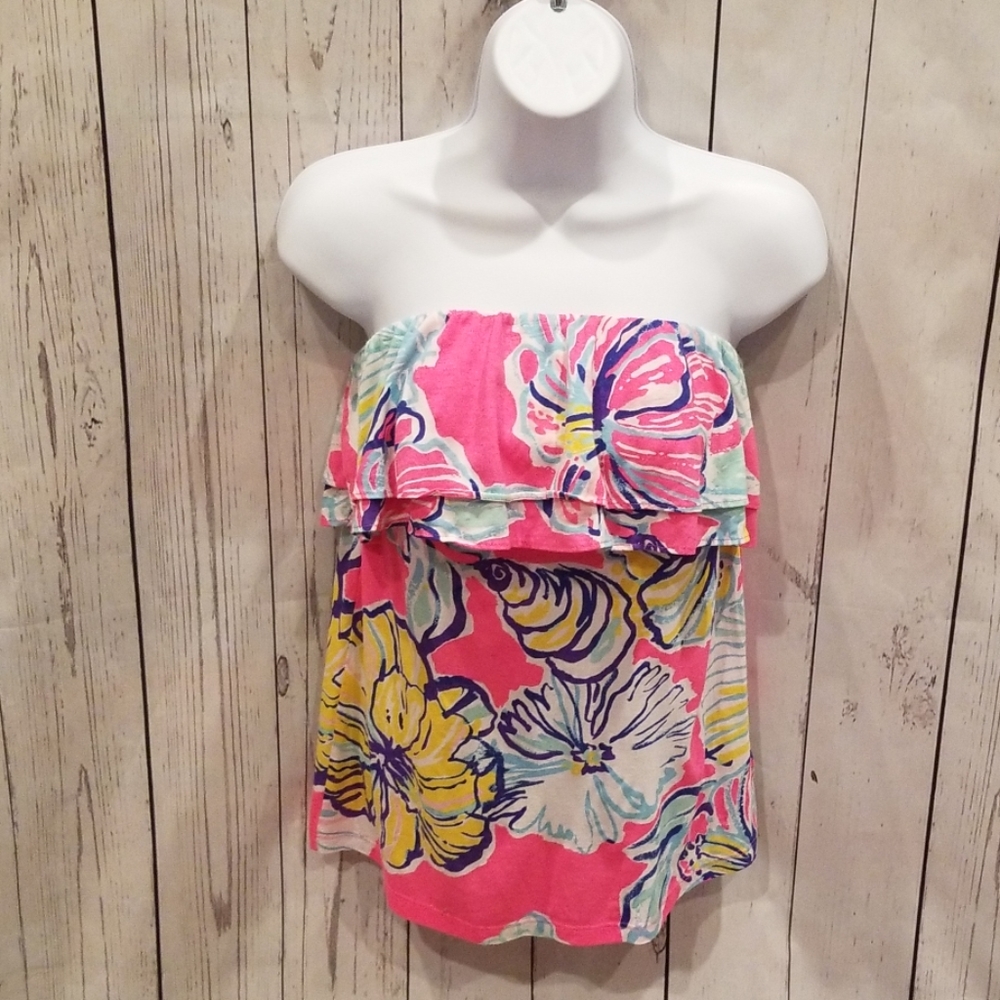 NWOT BARELY WORN Lilly Pulitzer "Rilo Tube" Top!